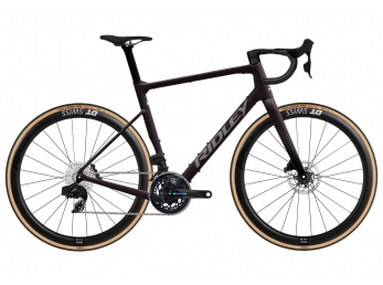 Ridley Grifn RS Sram RED E1 AXS 2x12 +WATT Dark Plum Metallic + Autumn Grey